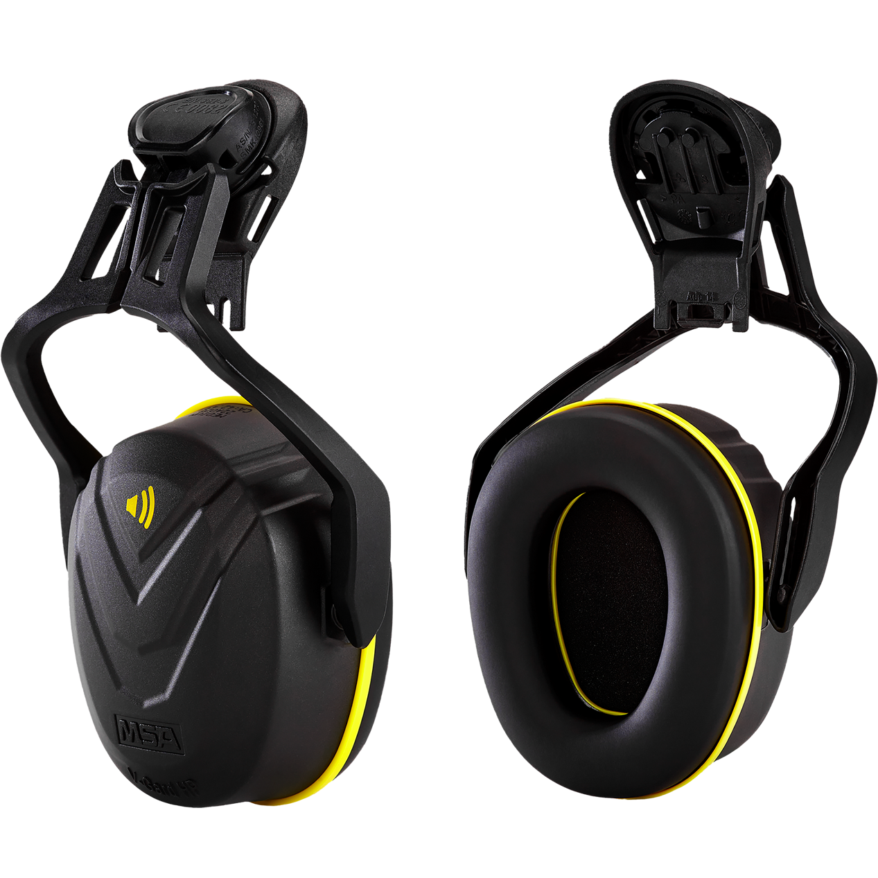 MSA V-Gard šalmo ausinės, aukštos klasės triukšmo slopinimas (SNR 32 dB)