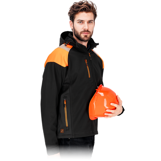 Demisezoninė Softshell Striukė WIND, su Nuimamu Gobtuvu