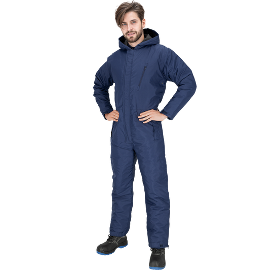 Neperšlampantis žieminis kombinezonas WINTER YES, mėlynos spalvos