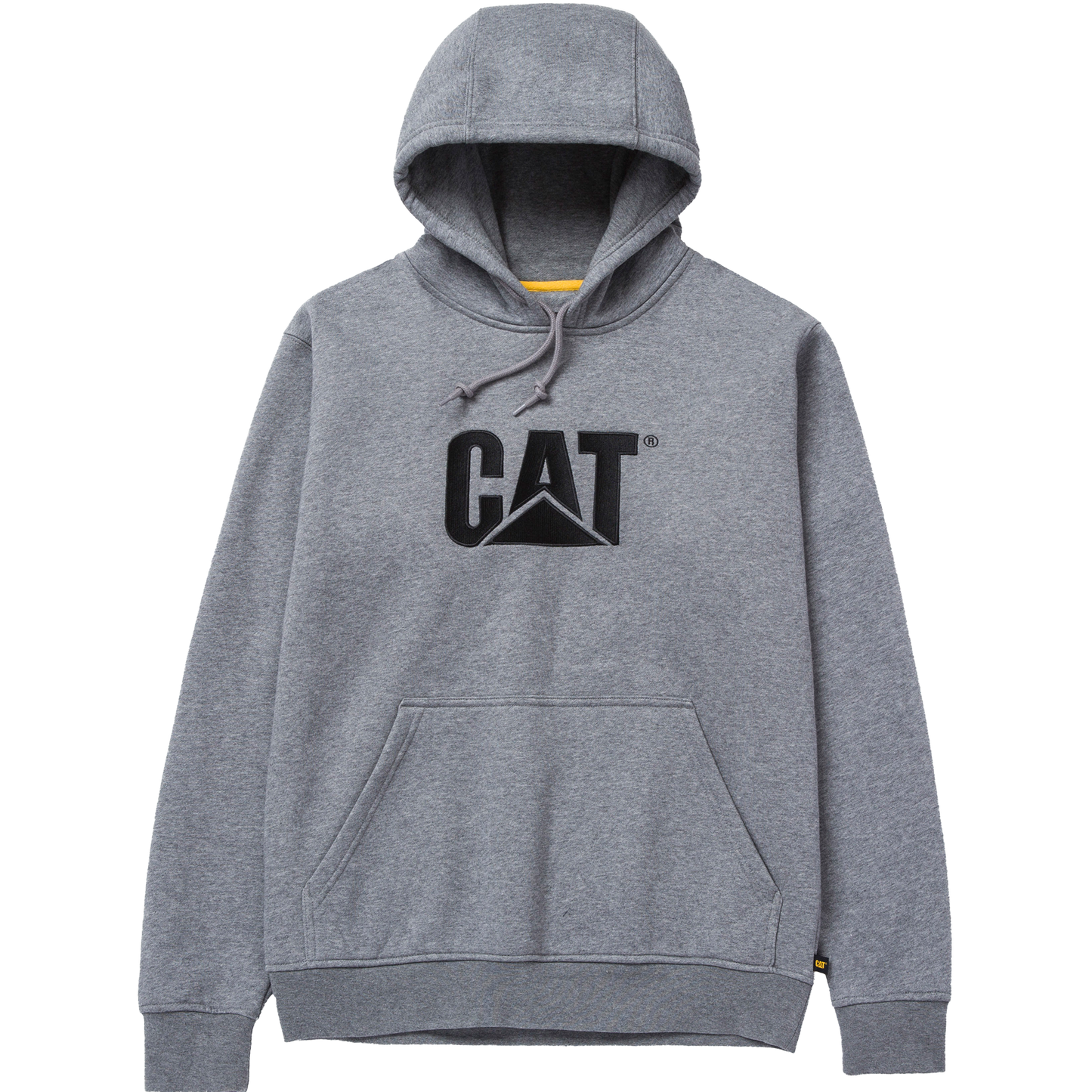 Vyriškas džemperis CATERPILLAR GREY-S, su kapišonu, be užtrauktuko