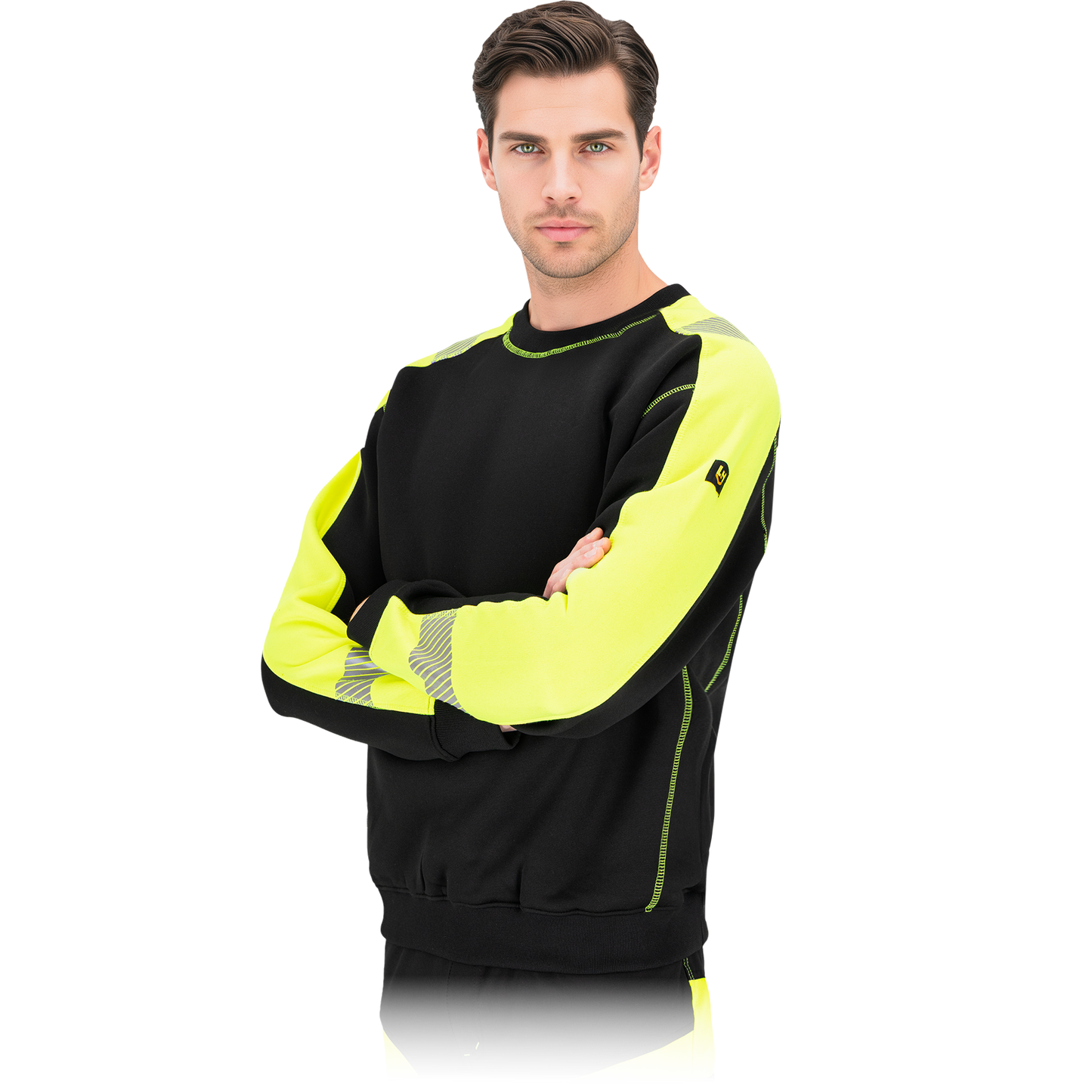 Kokybiškas džemperis TRENT, su atšvaitais