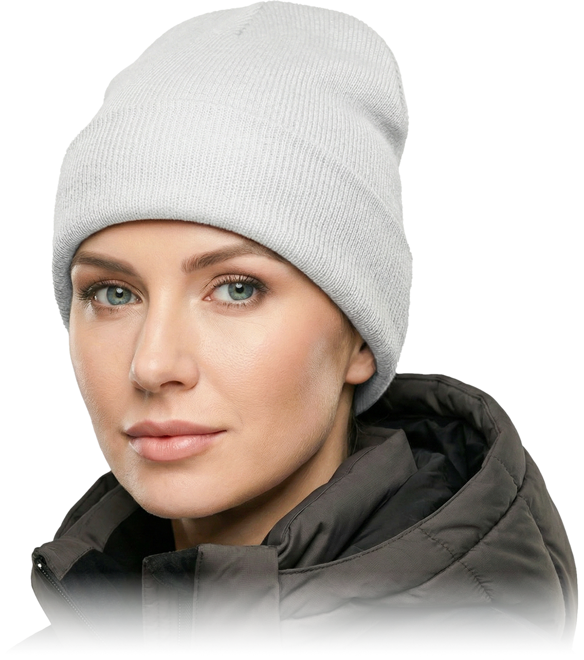 Žieminė kepurė CAP (įvairių spalvų), iš 100 % akrilo siūlų