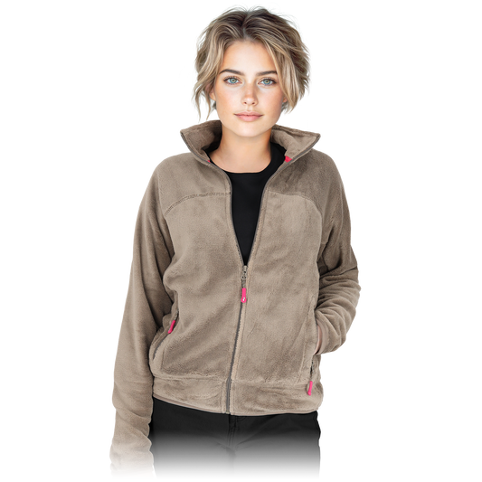 Soft, warm and comfortable women's fleece sweater SHEEP (choice of colors)