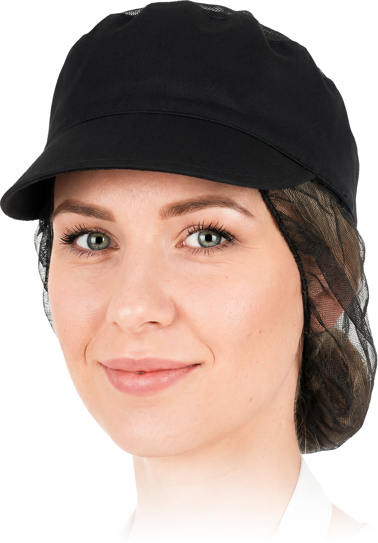 Virėjo kepurėlė su snapeliu BERGO (2 spalvos), skirta darbui maisto pramonėje