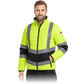 Vyriška pašiltinta Hi-Vis darbo striukė VIZION, su šviesą atspindinčiomis juostomis