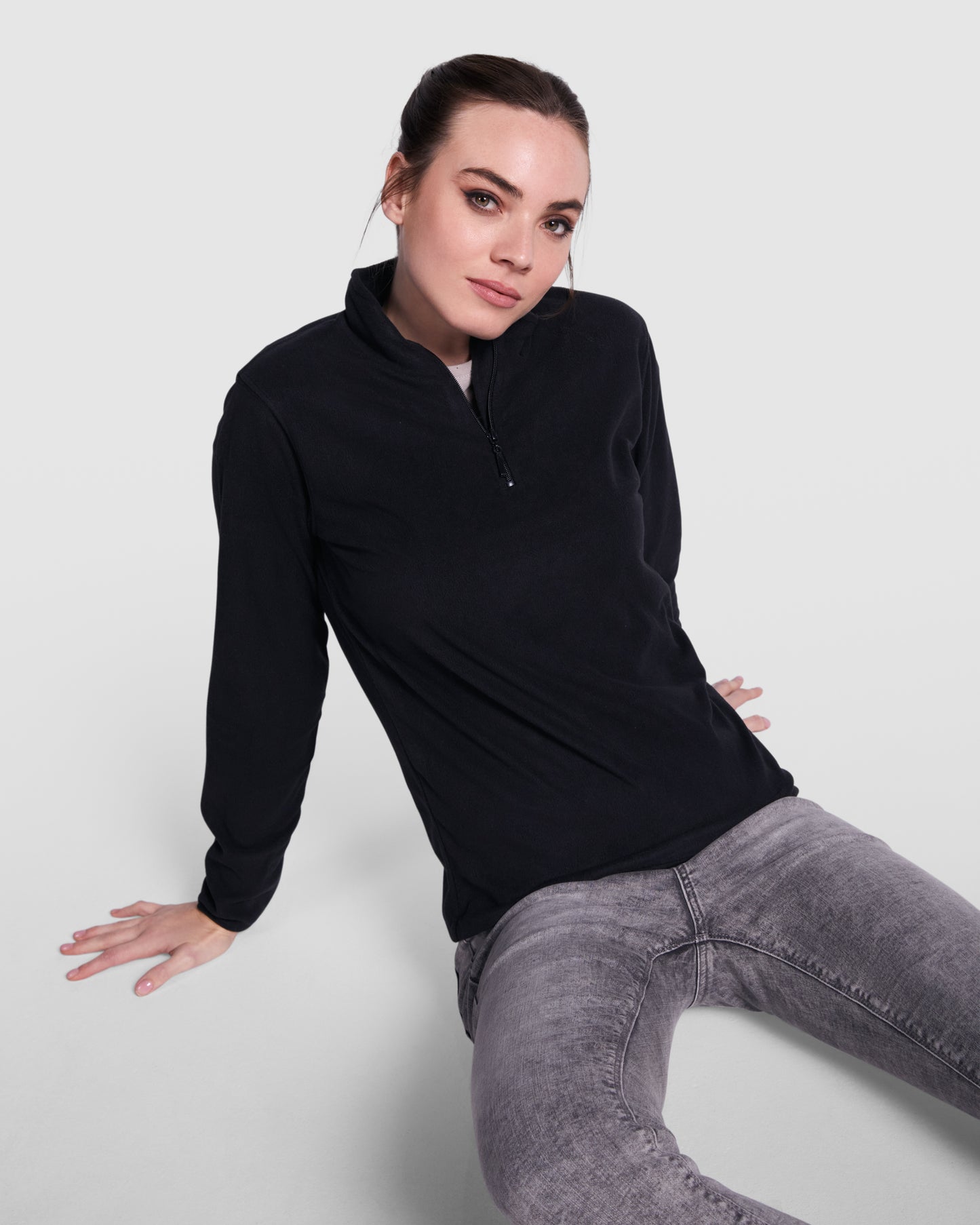 Women's sweater HIMALYA, black