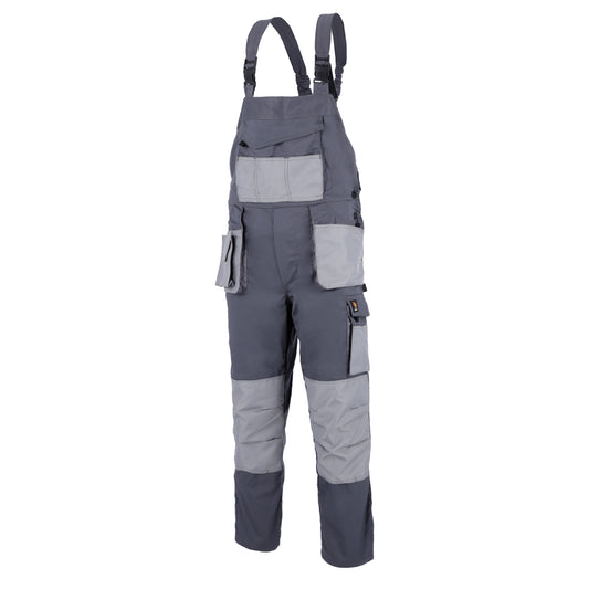 Elastic work overalls PROMAN STRETCH, gray