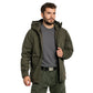 Aukštos klasės žieminė striukė Helikon-Tex Yukon – DuraCanvas, su Climashield® Apex pašiltinimu, Žalia spalva