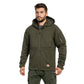 Aukštos klasės žieminė striukė Helikon-Tex Yukon – DuraCanvas, su Climashield® Apex pašiltinimu, Žalia spalva