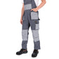 Elastic work overalls PROMAN STRETCH, gray