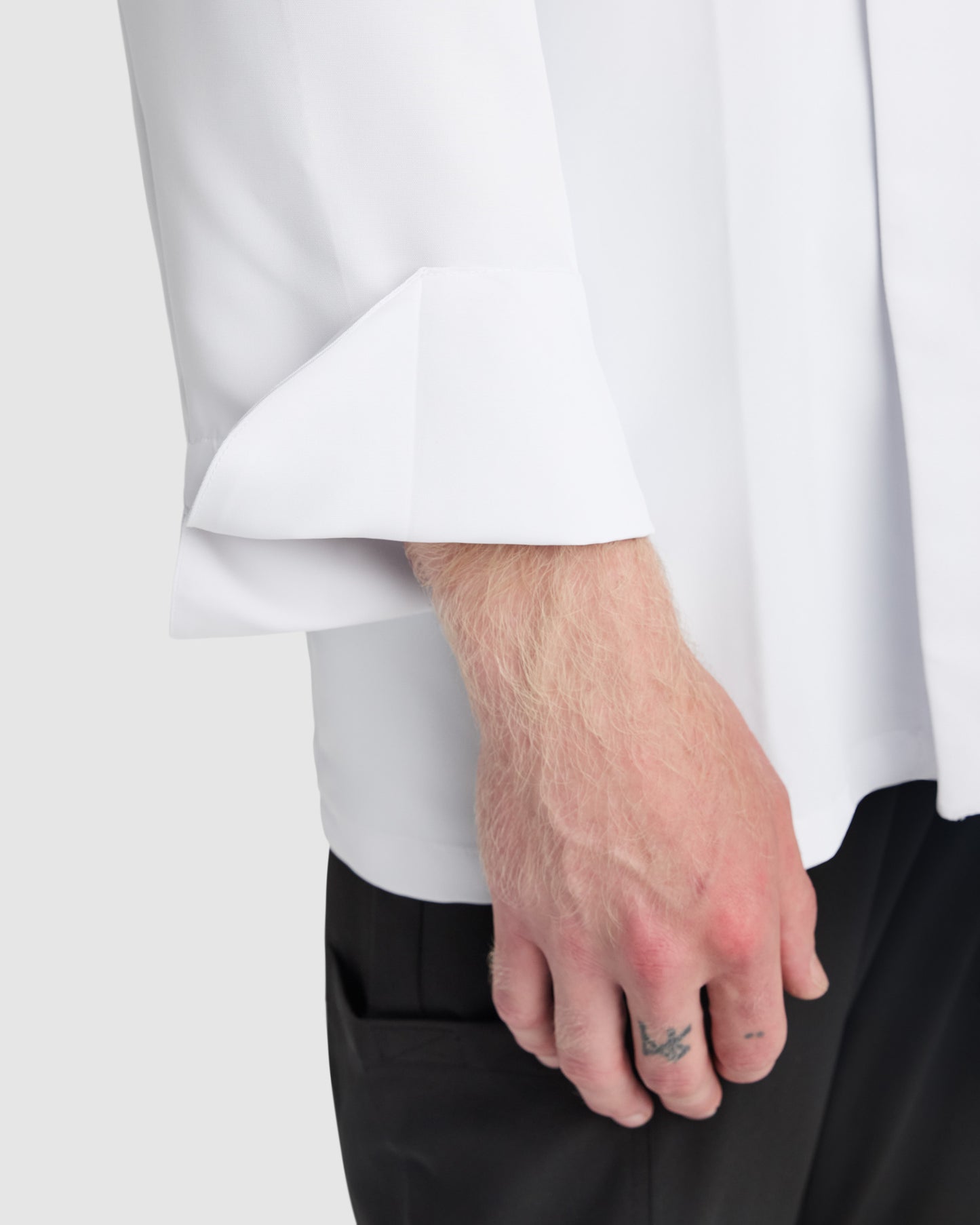 Unisex tipo šefo švarkelis DABIZ, ilgomis rankovėmis