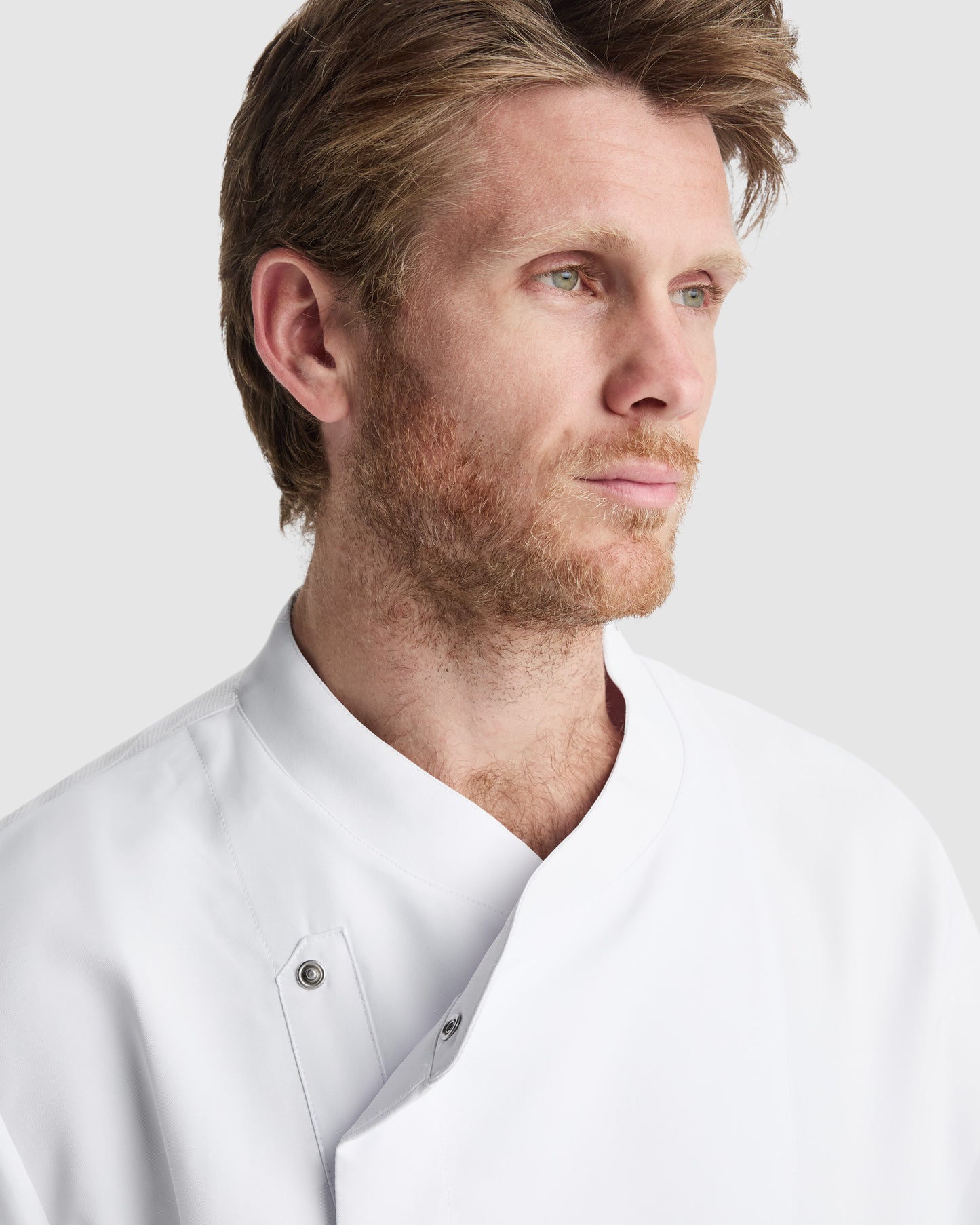 Unisex tipo šefo švarkelis DABIZ, ilgomis rankovėmis