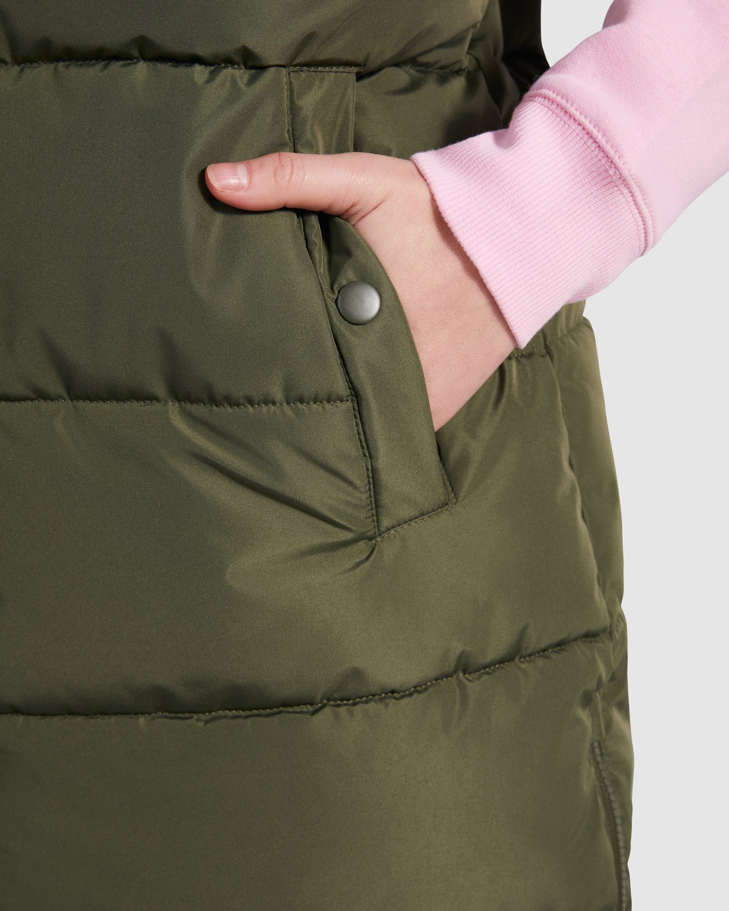 Stilinga ir šilta moteriška liemenė REINE, su nusegamu kapišonu