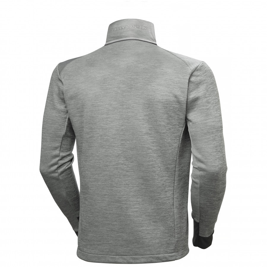 Flisinis džemperis Helly Hansen TECH MIDLAYER, pilkos spalvos