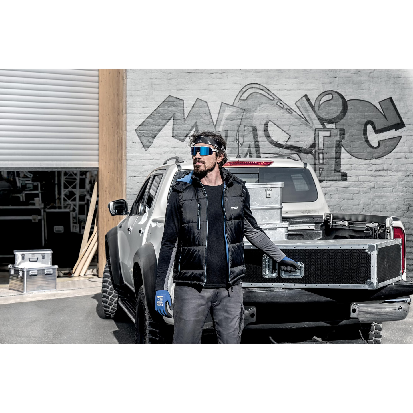 Stilingi apsauginiai akiniai UVEX ULTRASHIELD (pasirenkami lęšiai)