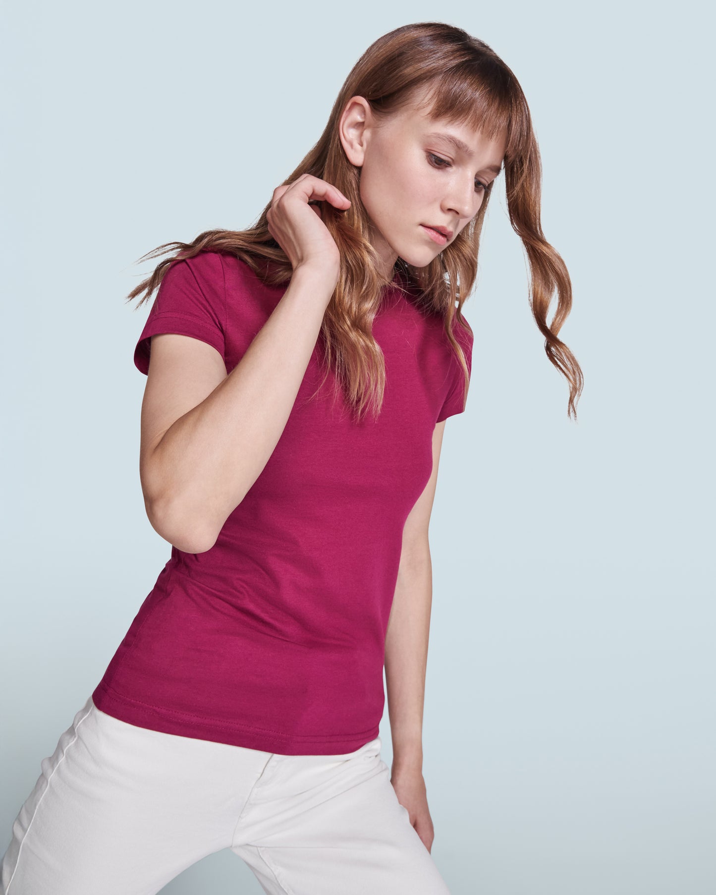 Moteriški medvilniniai marškinėliai JAMAICA, trumpomis rankovėmis