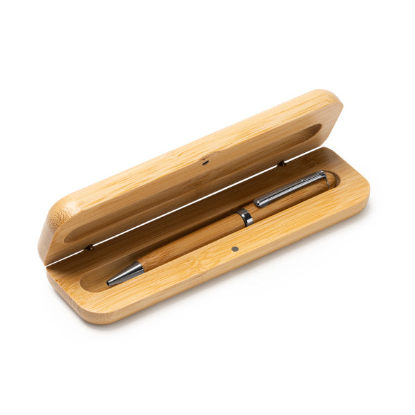 Wooden ballpoint pen BODONI, with case