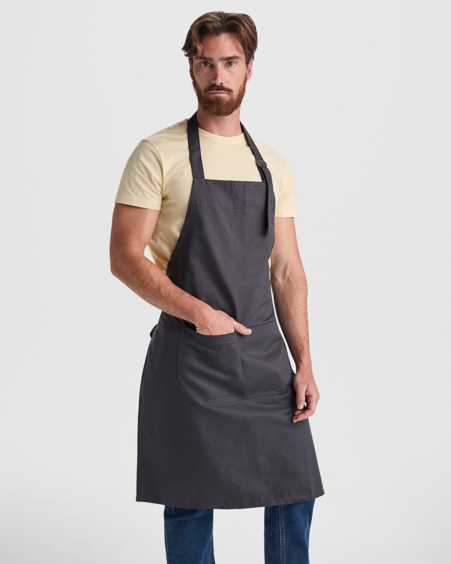 Ilga prijuostė BOST, 70 cm x 90 cm (įvairių spalvų)