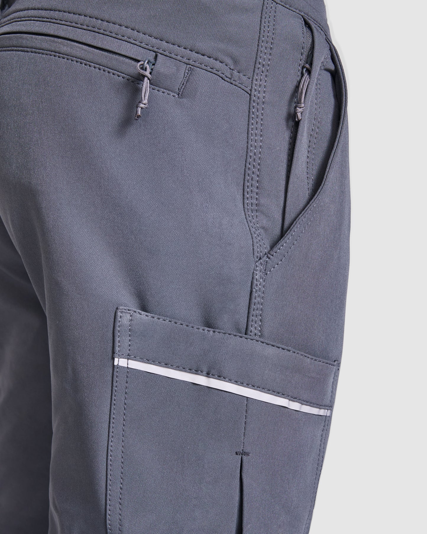 Elastic multifunctional work trousers with many pockets WALL