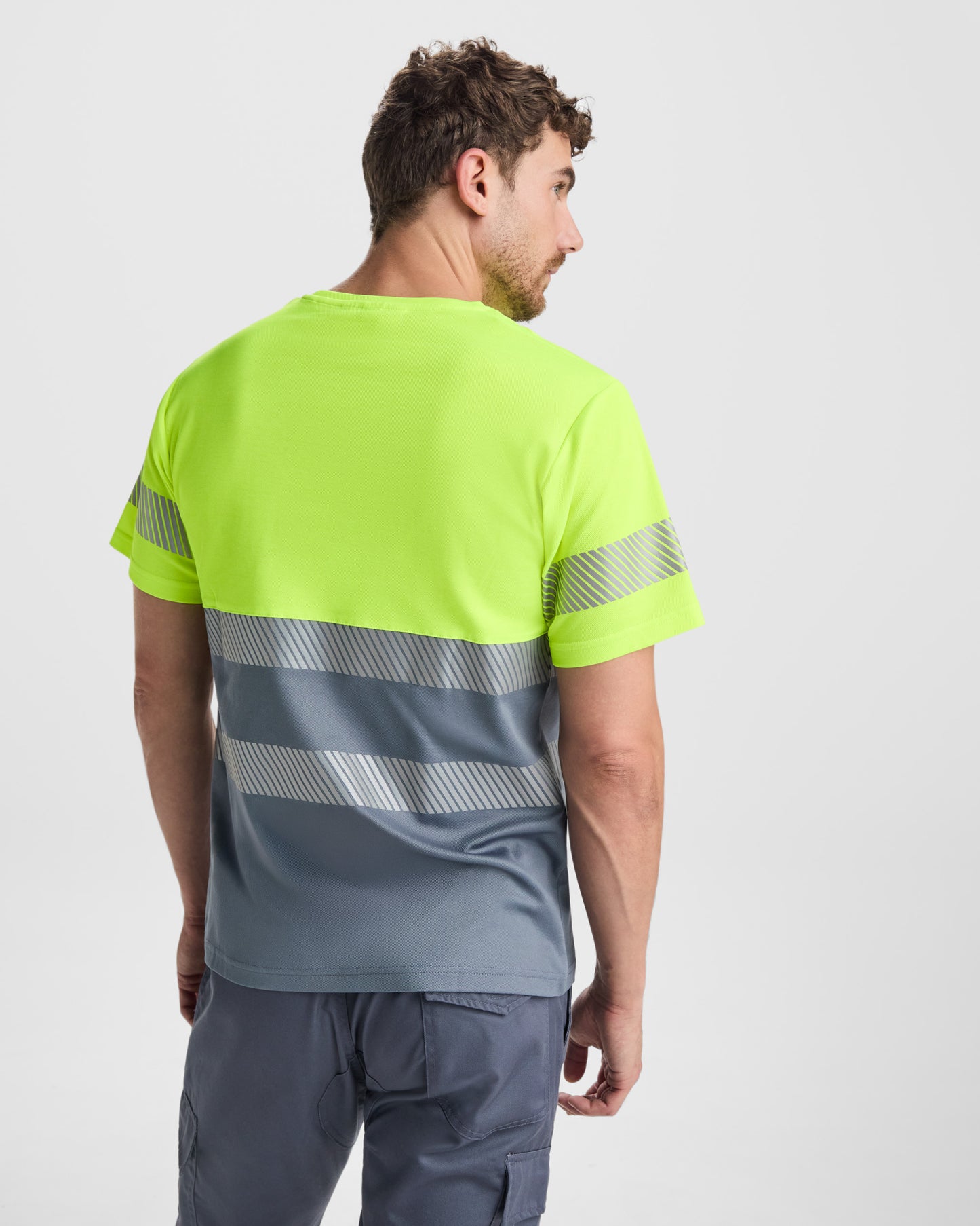 Signaliniai ryškūs marškinėliai TAURI, trumpomis rankovėmis (įvairių spalvų)