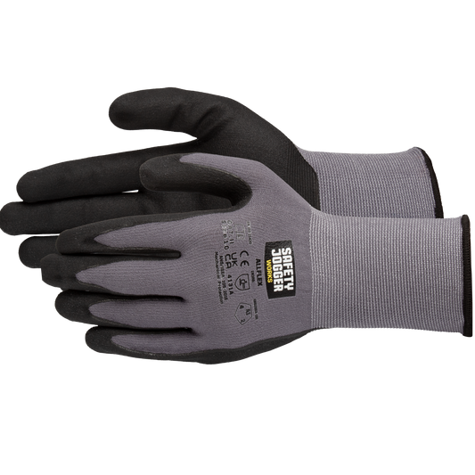 Aplietos darbo pirštinės Safety Jogger ALLFLEX (12 porų)