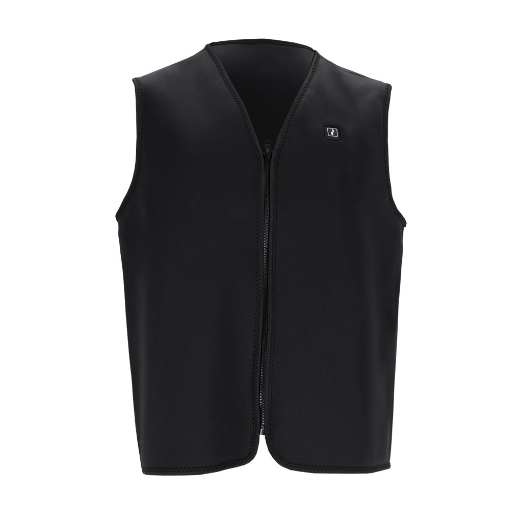 Šildoma liemenė ANVIK, su šildomomis panelėmis, kurios prijungiamos USB jungtimi prie Powerbank