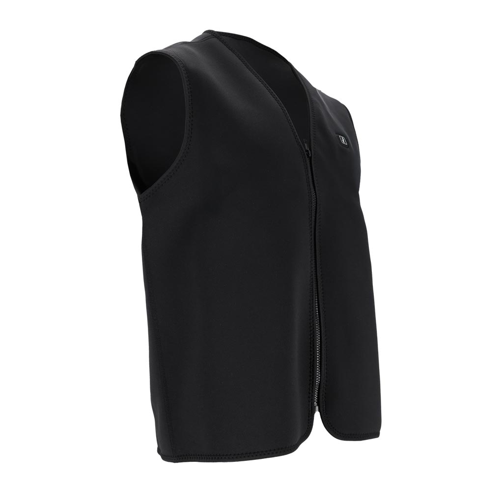 Šildoma liemenė ANVIK, su šildomomis panelėmis, kurios prijungiamos USB jungtimi prie Powerbank