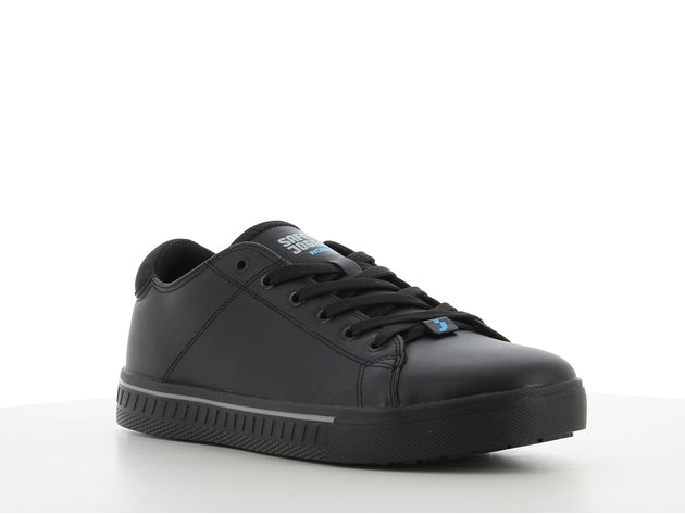 Odiniai darbo sportbačiai su ESD apsauga COOL O2, juodos spalvos