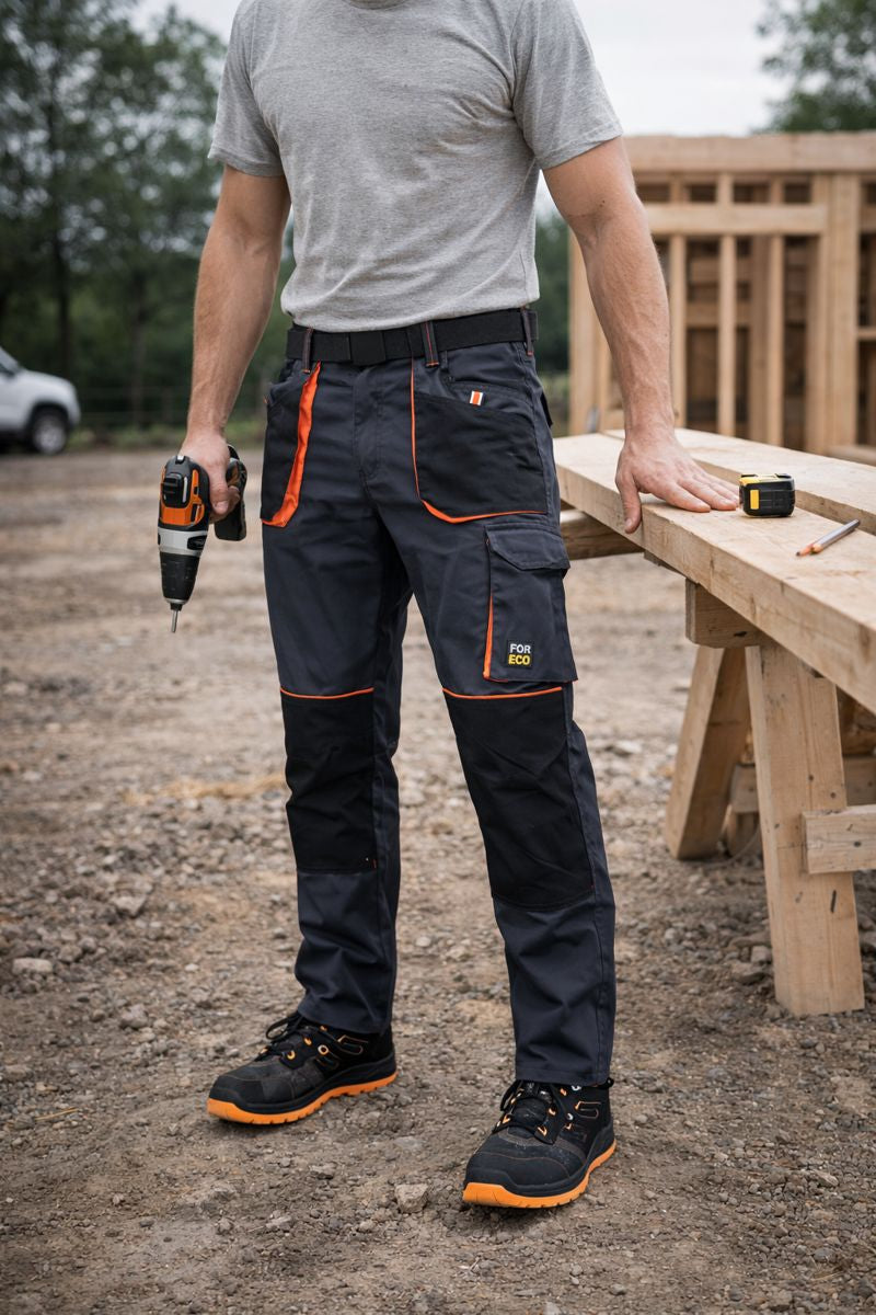 Elastingos darbo kelnės FORELASTIC-T, užtikrina judėjimo laisvę ir patogumą