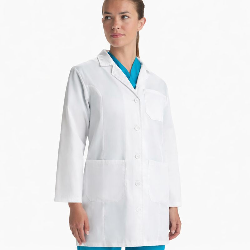 Moteriškas įliemenuotas chalatas VACCINE WOMAN, ilgomis rankovėmis (įvairių spalvų)