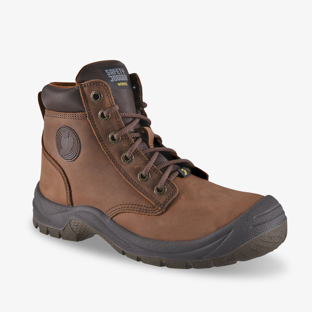 Odiniai darbo batai Safety Jogger DAKAR S3 SRC LEATHER