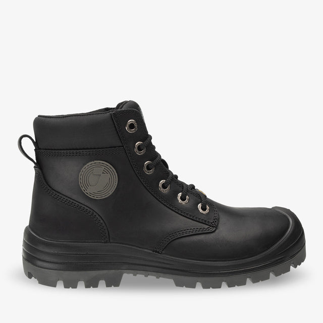 Odiniai darbo batai DAKAR EW S3 SRC LEATHER BLACK, juodos spalvos