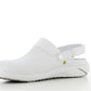 Extremely comfortable and non-slip clogs DANY OB SR ESD AE, white