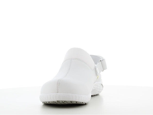 Extremely comfortable and non-slip clogs DANY OB SR ESD AE, white