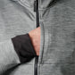 Flisinis džemperis Helly Hansen TECH MIDLAYER, pilkos spalvos