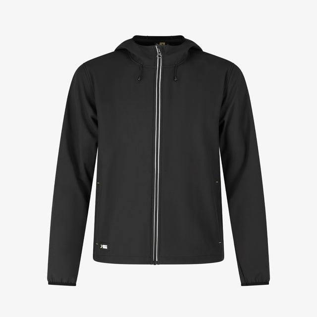Vėjui ir drėgmei atspari softshell striukė ESSENTIAL, juoda