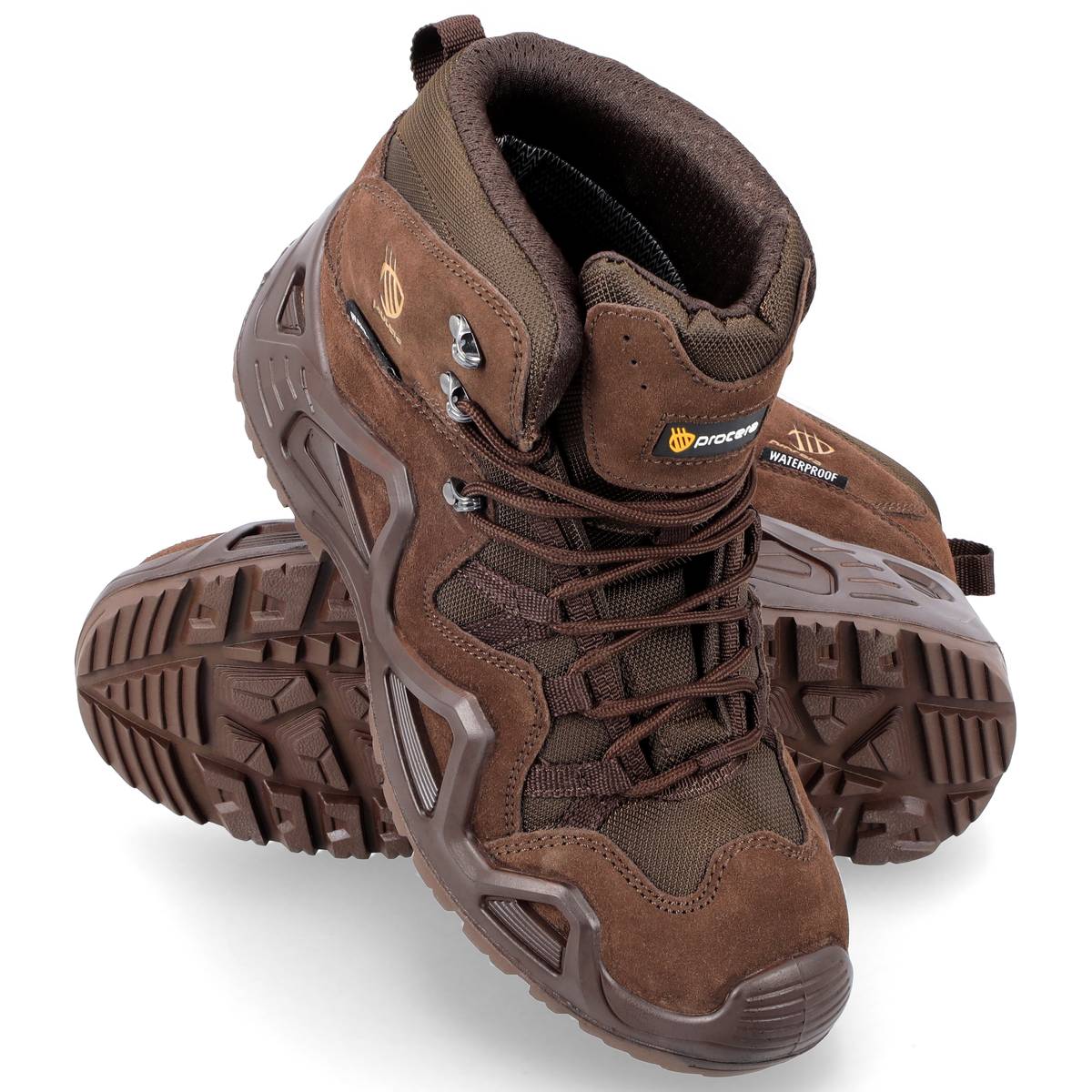 Drėgmei atsparūs taktiniai batai EXPLORER WATERPROOF, rudos spalvos