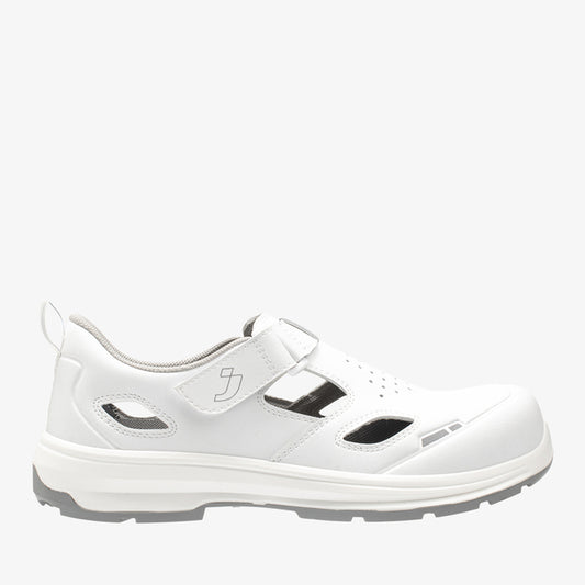 Lengvi, saugūs ir patogūs sandalai FLUX S1PS SANDAL, baltos spalvos