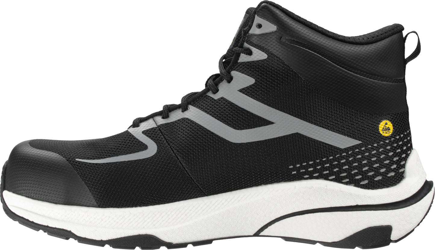 Aukščiausios kokybės darbo batai FREEDOM S1PS MID, su anatomiškai suformuota pirštų apsauga