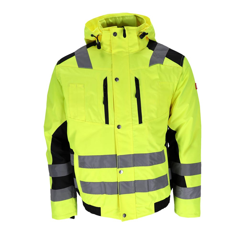 Neperšlampanti ir neperpučiama žieminė darbo striukė GLASGOW-J