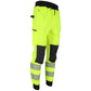 Ryškaus audinio patogios darbo kelnės BREMMEN, su šviesą atspindinčiomis juostomis