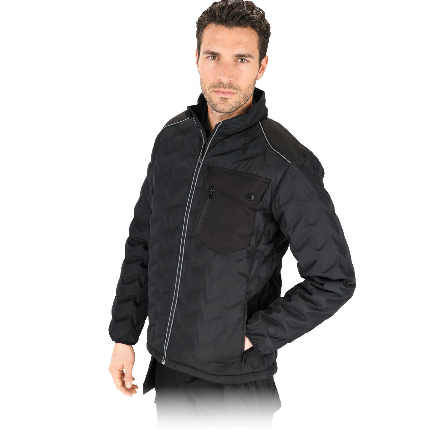 Kokybiška universali vyriška striukė DISON, su net 3-jų sluoksnių papildomu pašiltinimu