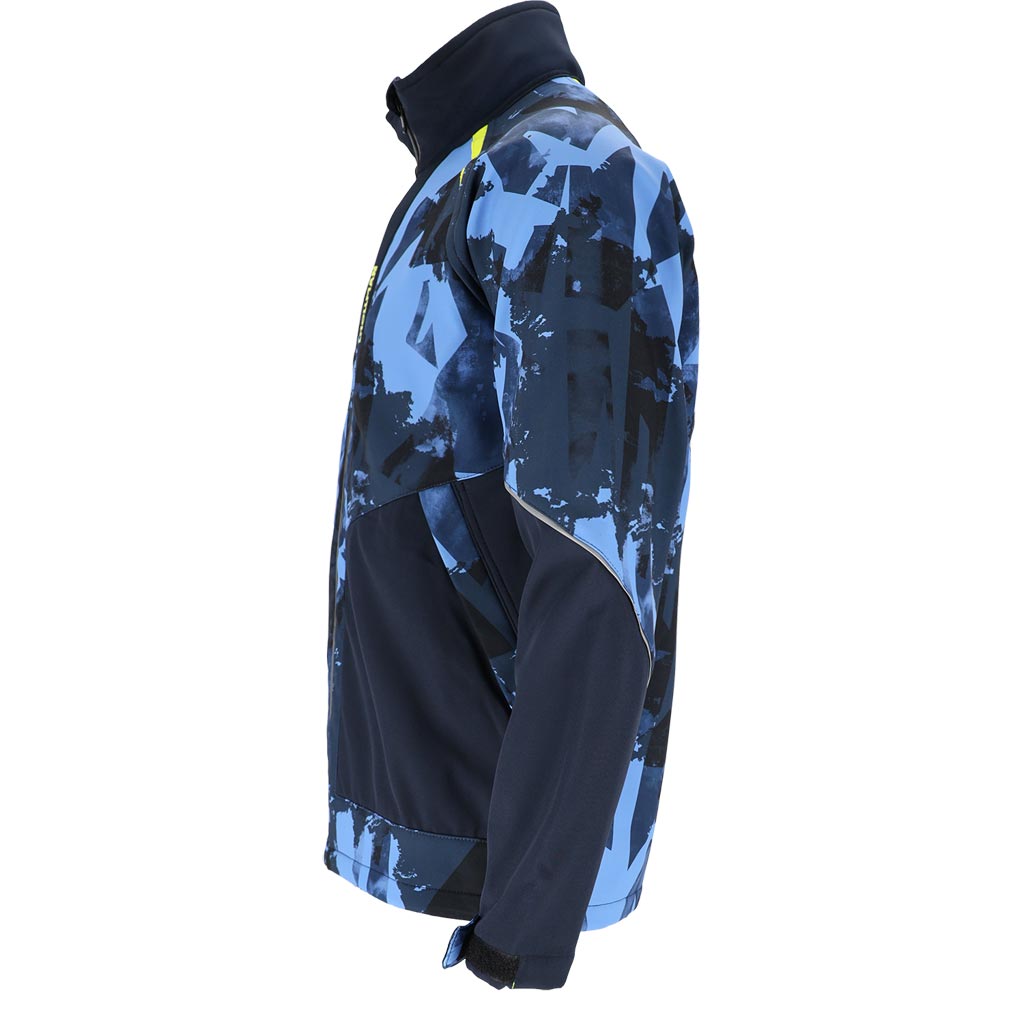 Darbo striukė Softshell HAGA, iš atsparaus 2-jų sluoksnių audinio