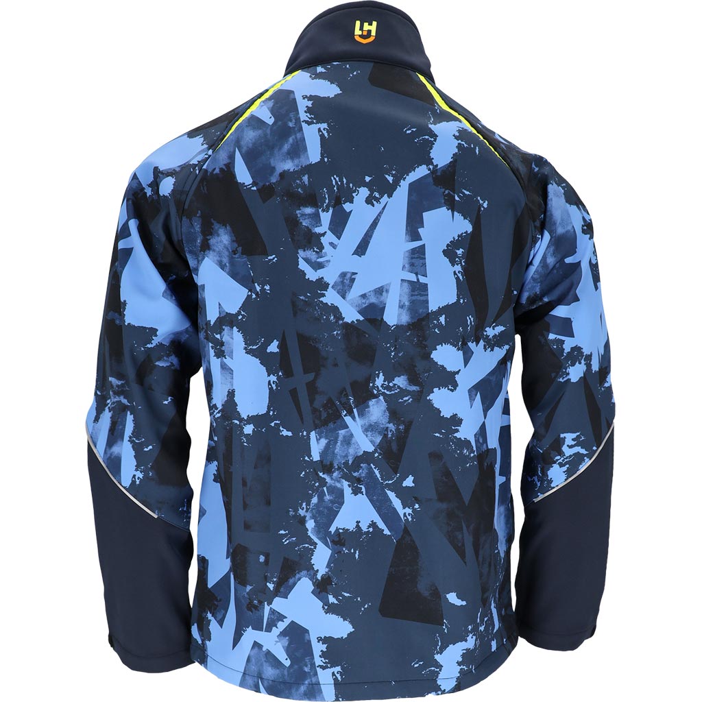 Darbo striukė Softshell HAGA, iš atsparaus 2-jų sluoksnių audinio