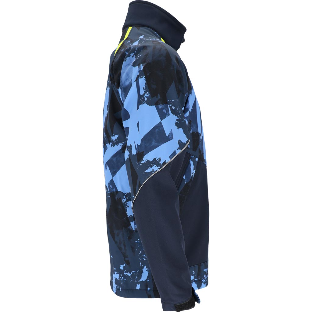 Darbo striukė Softshell HAGA, iš atsparaus 2-jų sluoksnių audinio