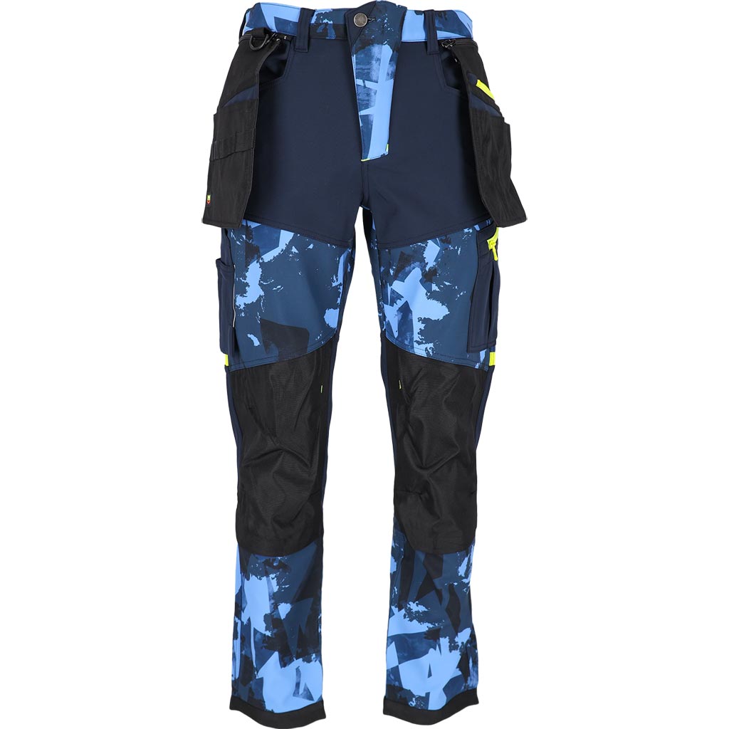 Elastingos softshell kelnės HAGA, iš atsparios 2-jų sluoksnių medžiagos