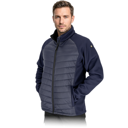 Demisezoninė dygsniuota striukė MERGER, lengva ir funkcionali