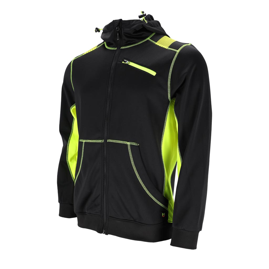 Kokybiškas džemperis ORRO, su kapišonu ir flisu vidinėje pusėje