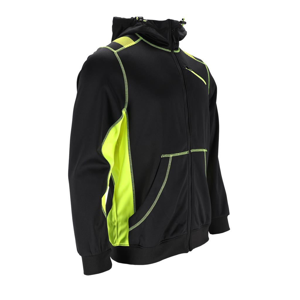 Kokybiškas džemperis ORRO, su kapišonu ir flisu vidinėje pusėje