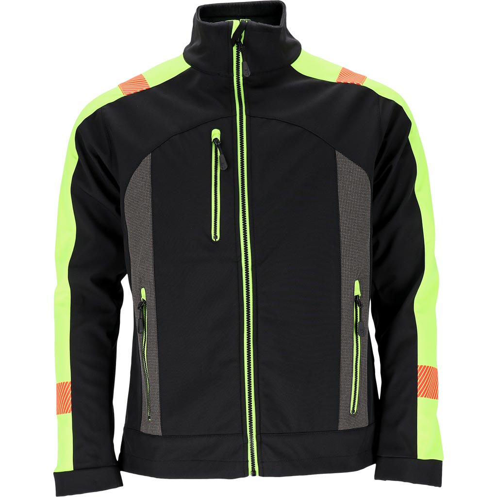 Demisezoninė striukė SHERO, su šviesą atspindičiomis juostomis